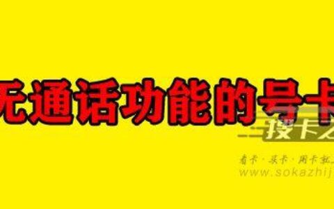 两款无通话功能的流量卡，只能上网，接收短信，免费包邮