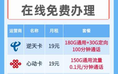 电信手机卡在线办理的步骤和注意事项