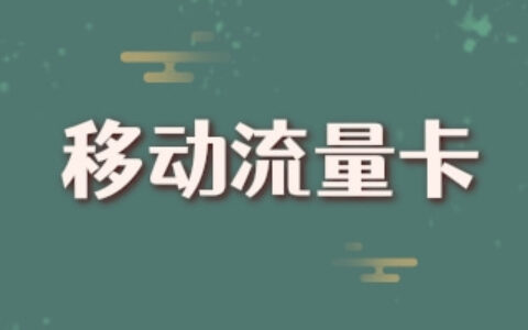 公认最好的纯流量卡有哪些？