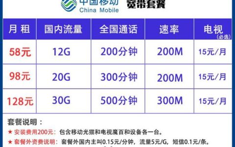 如何办理移动低消费套餐？