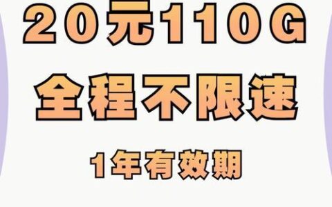 性价比最高的电信大流量卡有哪些？