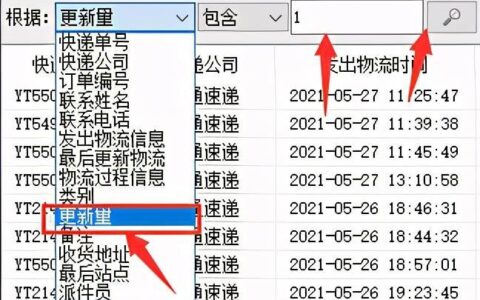 如何输入手机号查询物流单号？