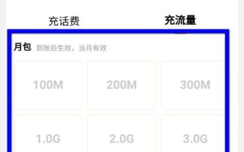 副卡没流量了，怎么充值？