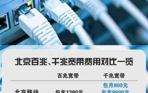 千兆宽带一年多少钱？看完这篇文章就知道了