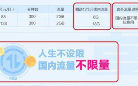 中国移动48元套餐具体详情，流量、语音、短信一网打尽