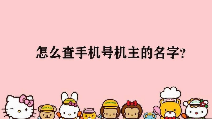 怎么查手机号码的机主？