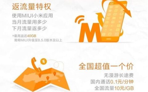 联通米粉王卡：19元3GB流量100分钟语音，适合小米粉丝