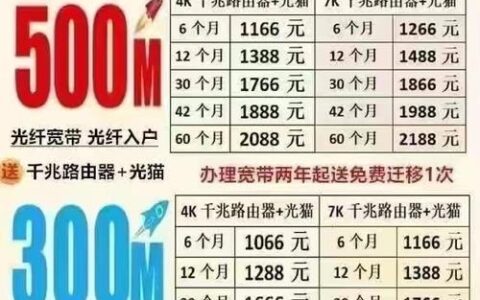 沈阳宽带办理哪个最便宜？
