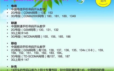 133是移动还是联通？看完这篇文章就知道了