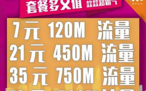 福建联通流量卡套餐推荐，满足你的上网需求