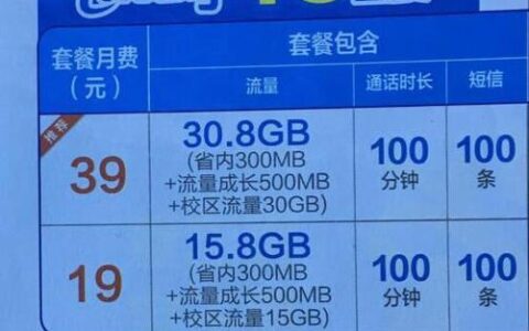 江苏电信19元套餐：流量多、通话省，性价比高