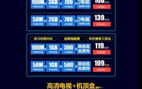 电信65元宽带套餐：性价比之选，满足日常上网需求