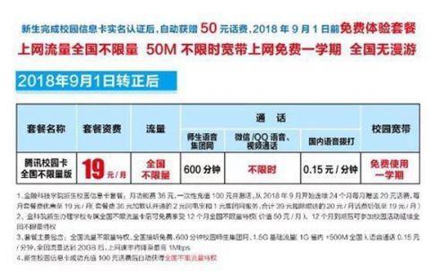 安徽电信校园卡套餐介绍：5G流量、语音通话、短信等，满足学生需求