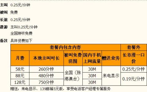成都移动便宜套餐推荐：流量多、通话费低、不限速
