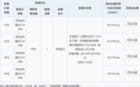 中国移动神州行10元套餐：性价比之选