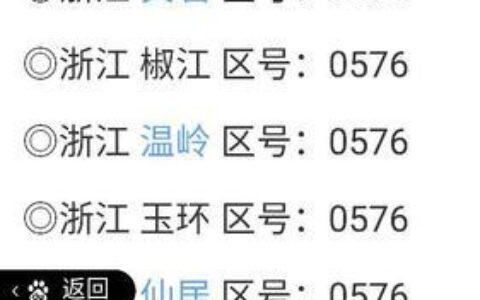 0576是哪的区号？浙江台州区号介绍