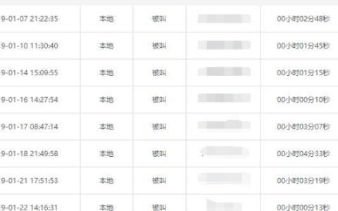 如何查询手机通话清单？