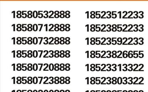 联通号段靓号：彰显个性，助力成功