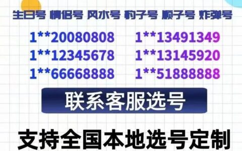 联通靓号申请：轻松挑选您的专属号码