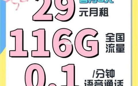 比较划算的电信流量卡