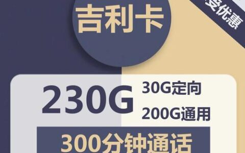 电信吉利卡：出行生活一卡通