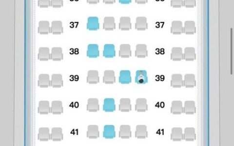 飞机位置号码：如何选择舒适座位