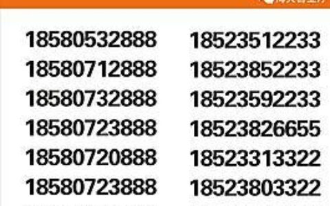 联通座机靓号：彰显身份，提升品味