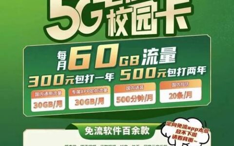 电信校园卡特别卡：大学生专属福利