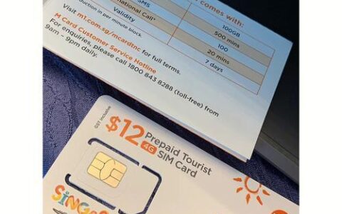 新加坡哪里可以买手机卡？