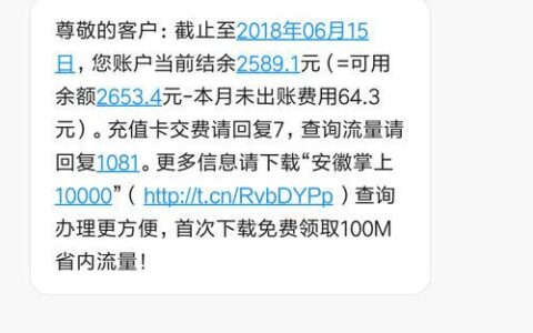电信实时话费查询：随时随地掌握话费情况