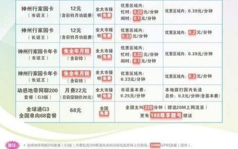 移动套餐活动：省钱攻略大公开！