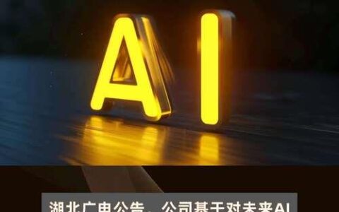 湖北广电今日公告：关于公司副总经理任命及与华鑫信合资建设光谷智算中心