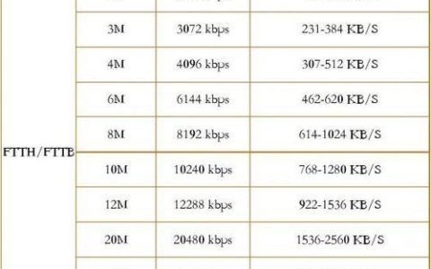 10000兆宽带下载速度是多少？
