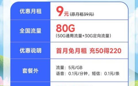 9元月租手机卡：值不值？